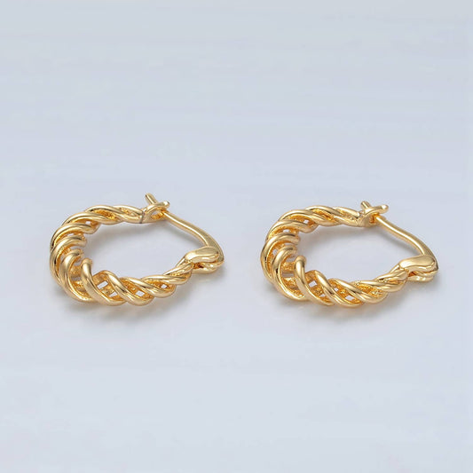 Twisted Rope Earring
