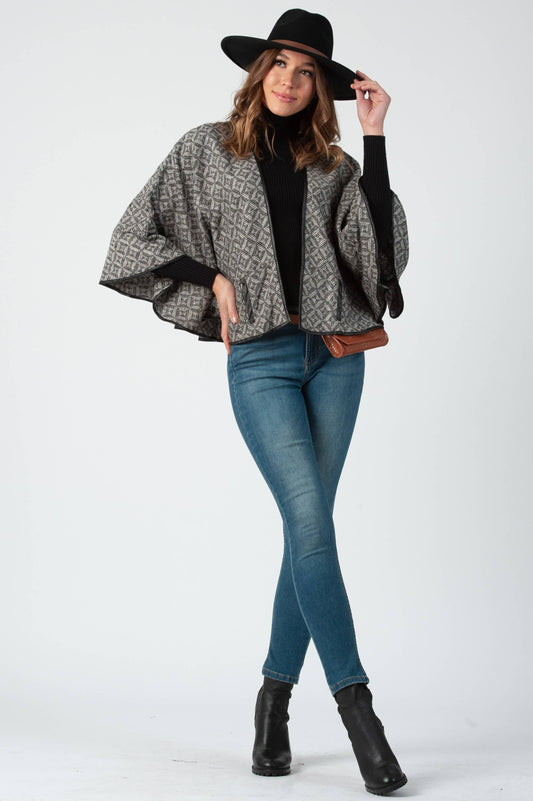 Holiday Cape Jacket