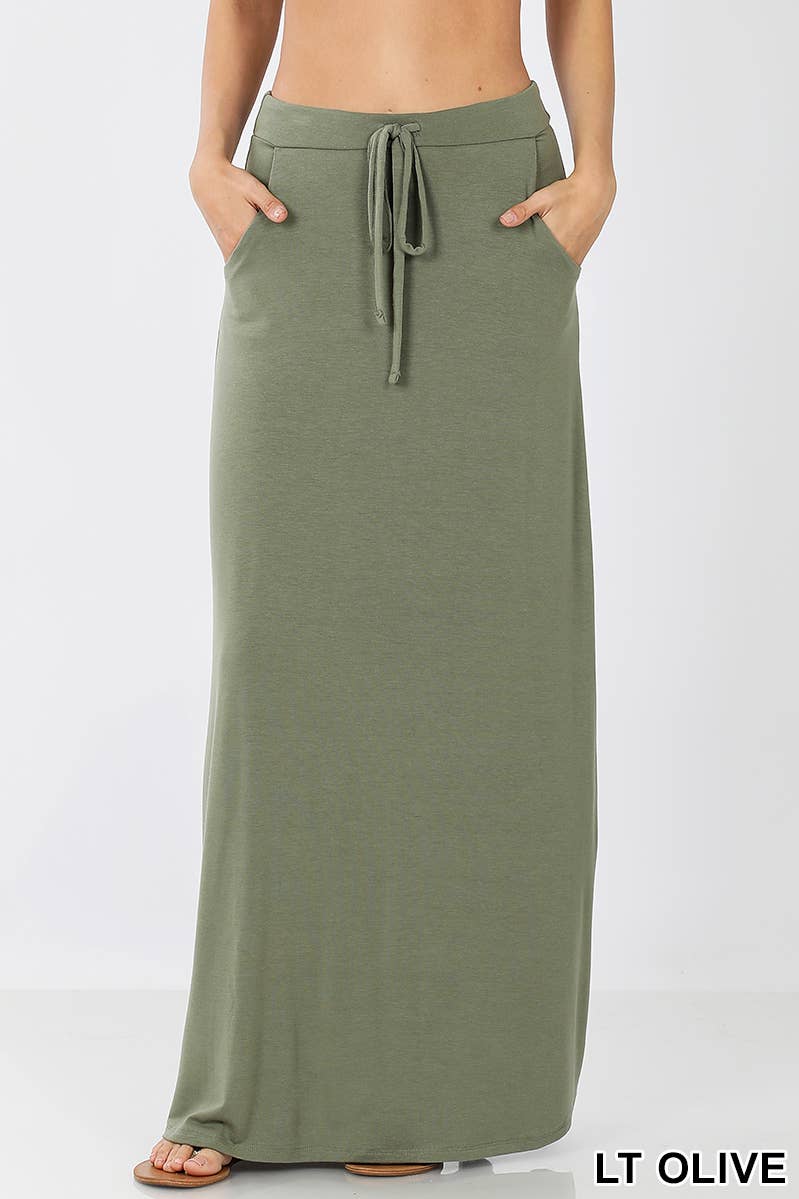 Tied to Perfection Maxi Skirt
