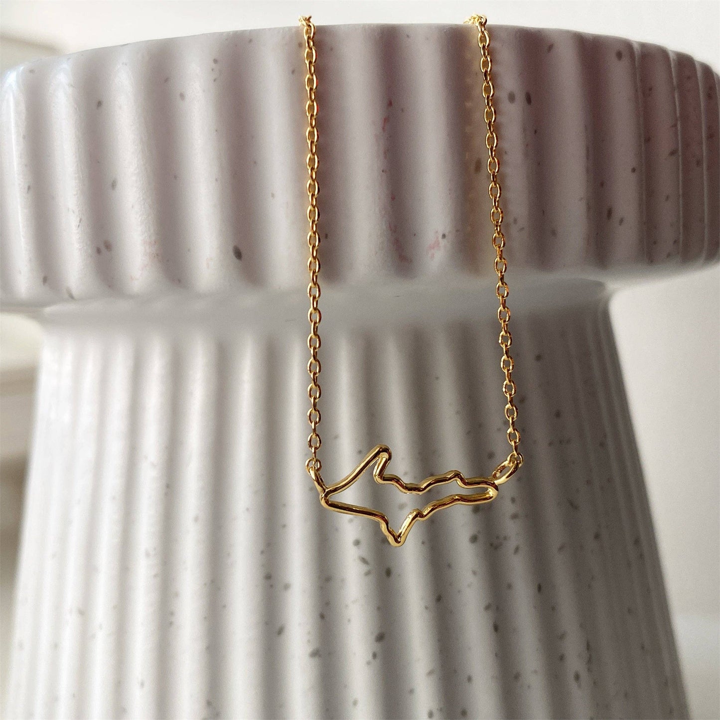 Michigan Upper Peninsula (UP) Cutout Necklace