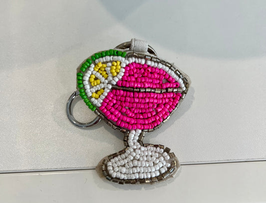 Beaded Keychain- Margarita