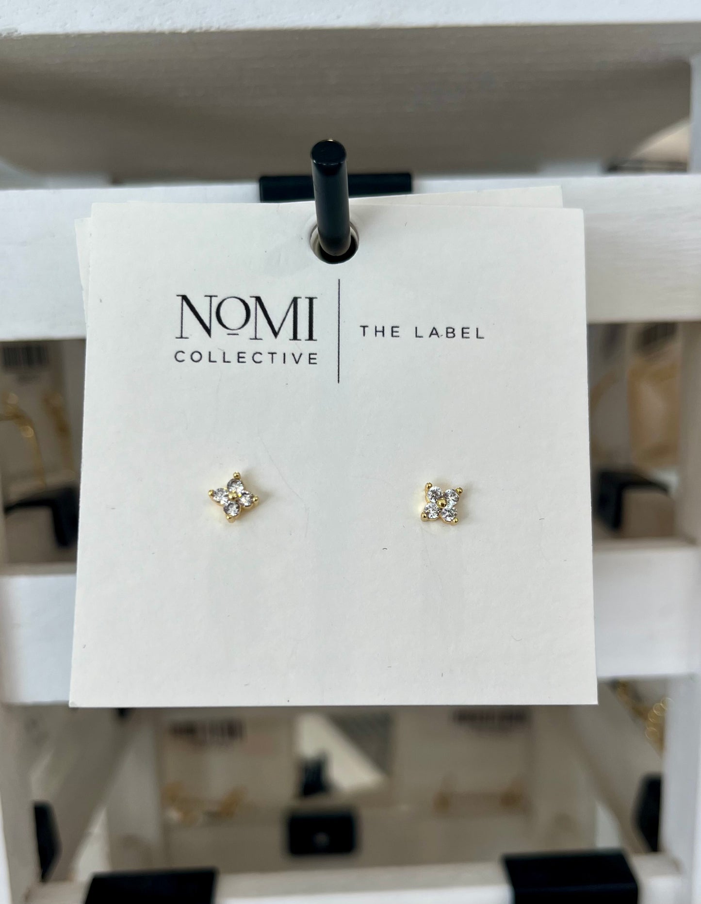 Flower Diamond Earring