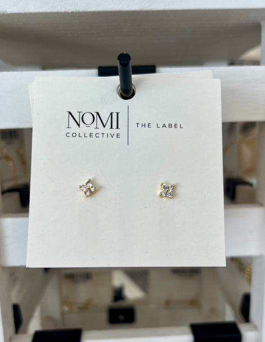 Flower Diamond Earring