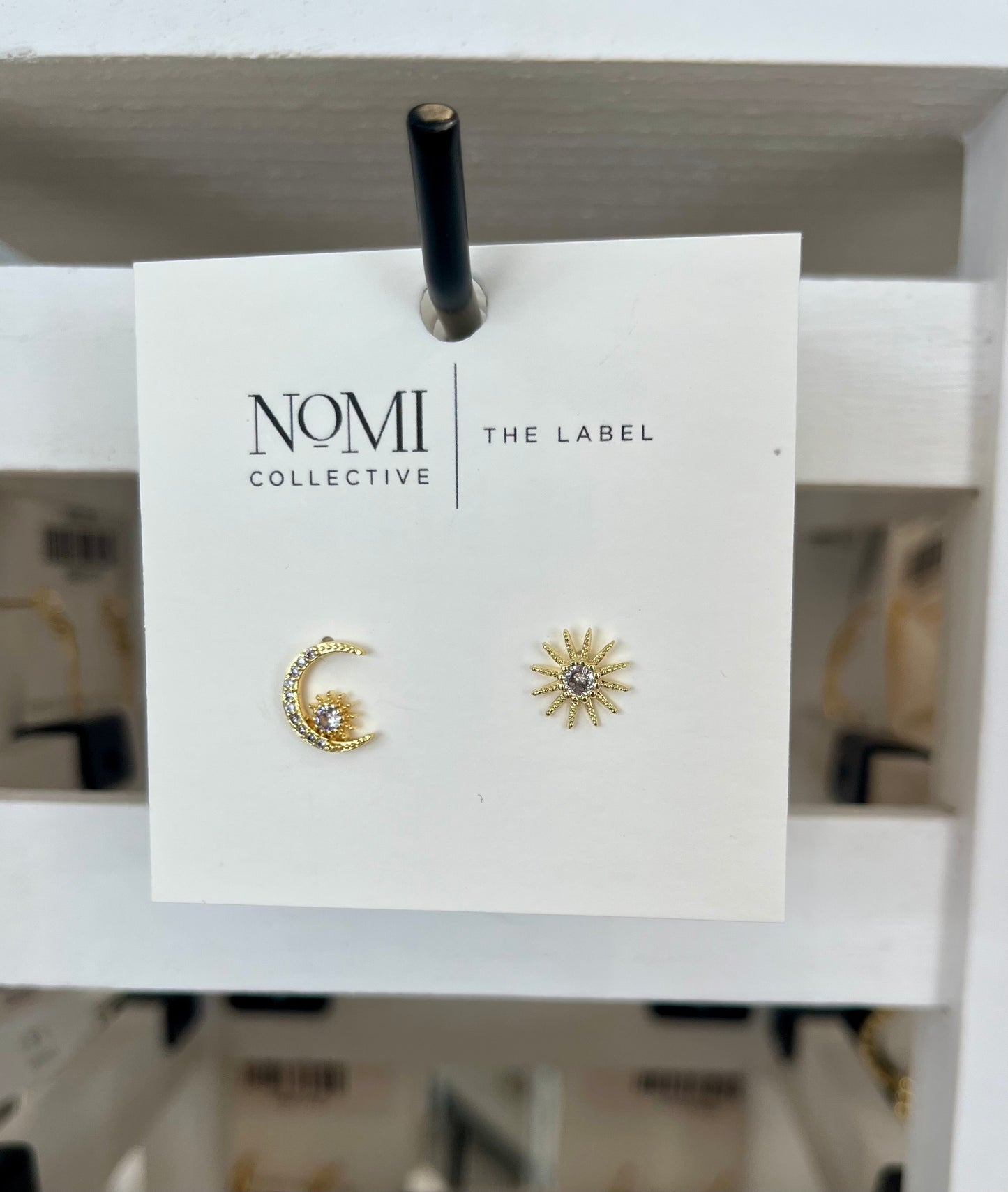 Sun + Moon Earring