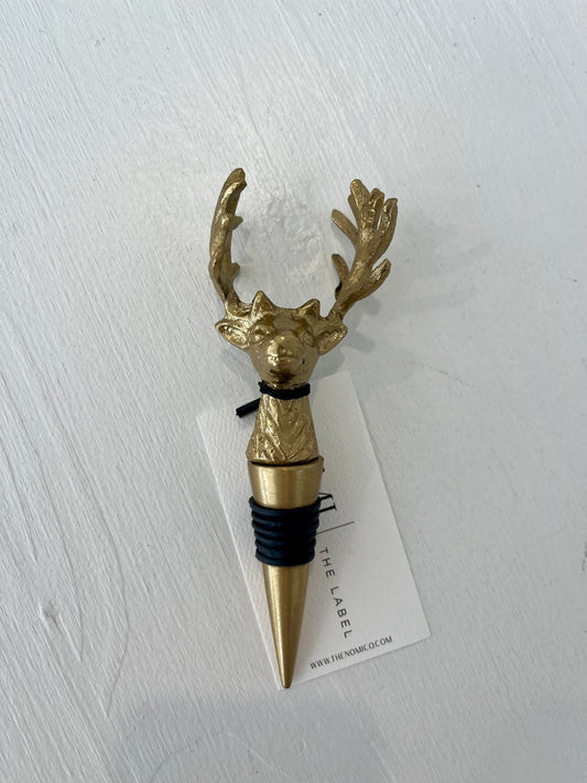 Deer Wine Stopper