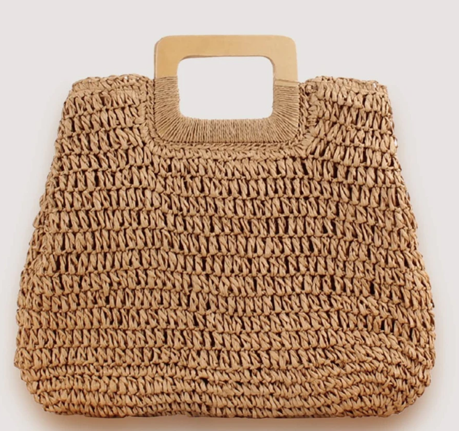Summer Strong Straw Handbag