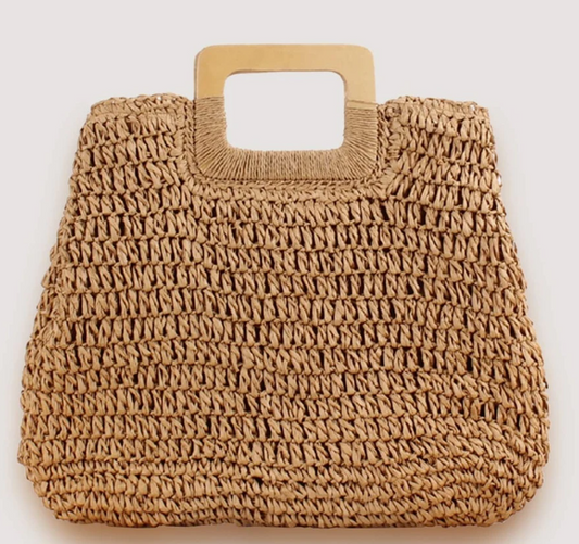 Summer Strong Straw Handbag