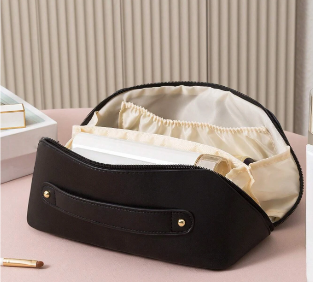 Flat Lay Makeup Bag