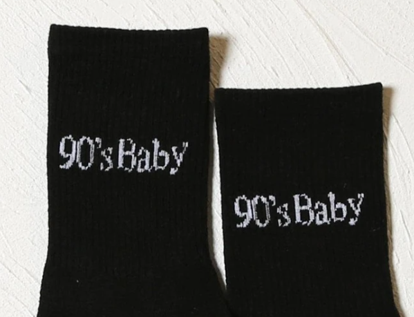 90s Baby Tube Sock