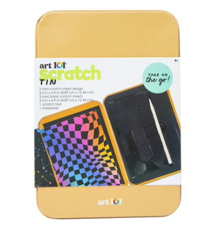 Art Scratch Tin