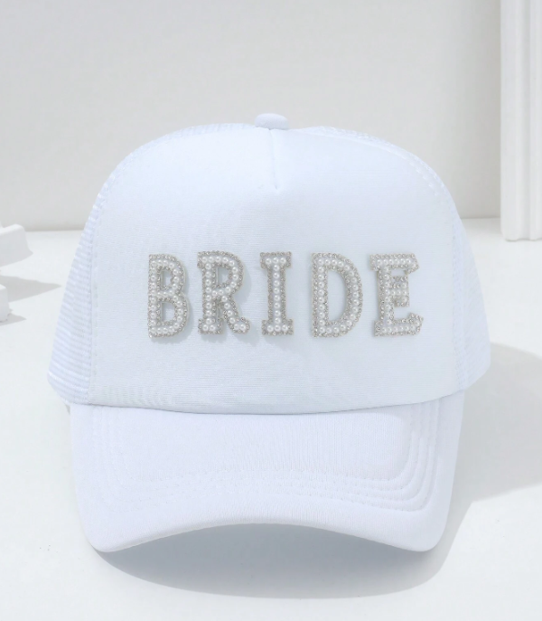 Beaded Wedding Hat