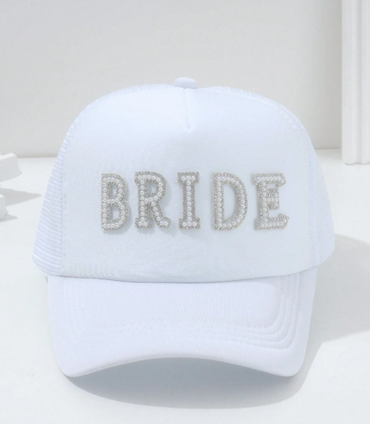 Beaded Wedding Hat