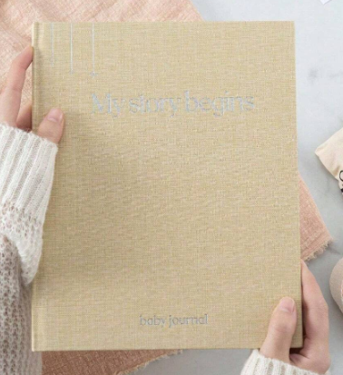 My Story Begins Baby Journal