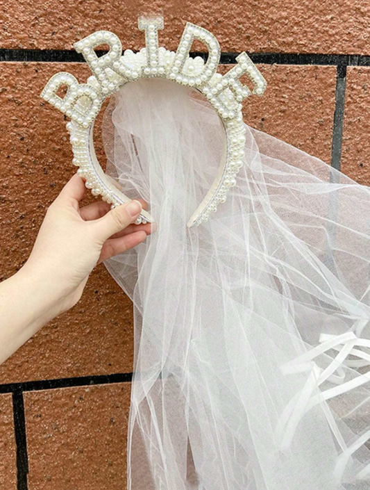 Bride Headband and Vail