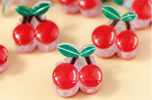Mini Cherry Claw Clip