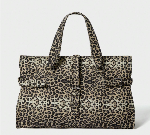Alexis Carry All Cheetah Handbag