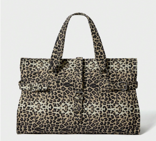 Alexis Carry All Cheetah Handbag