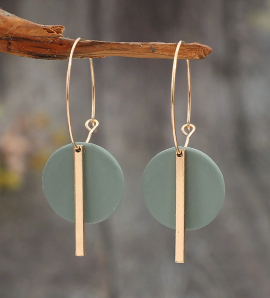 Circle Bar Hoop Earring