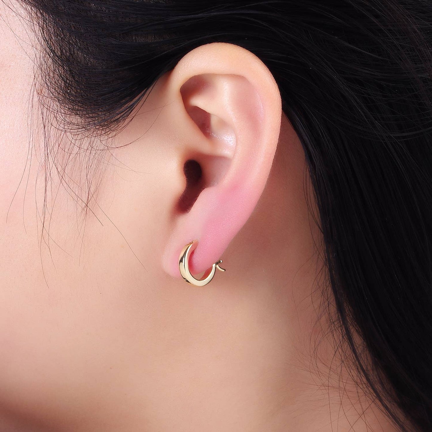 Goals Hoop Earring