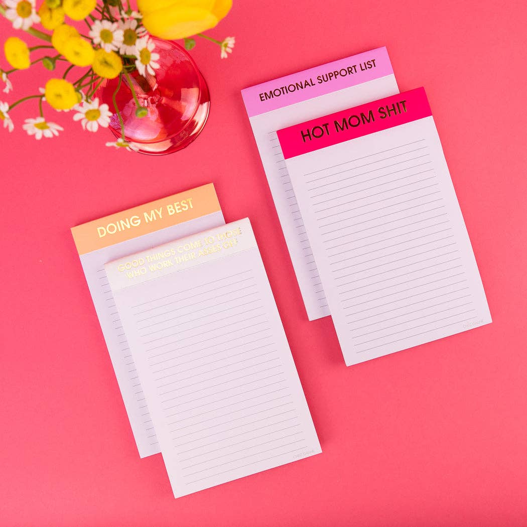 Good Things Come - Lined Notepad - Perforated Sheets - Hystar White