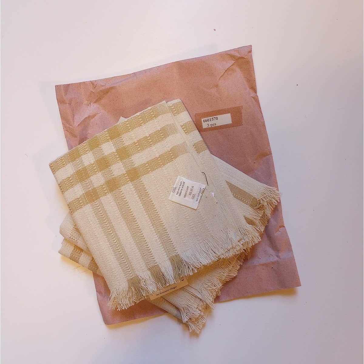 Checked Tea Towel
