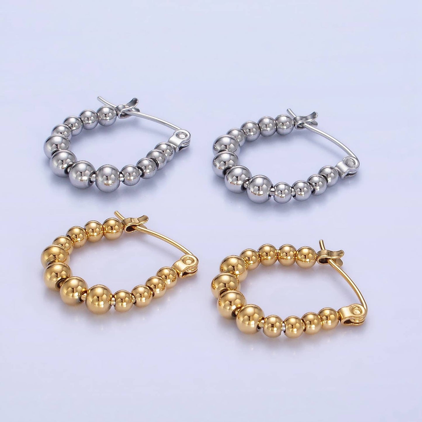 Beaded Bubble Earring