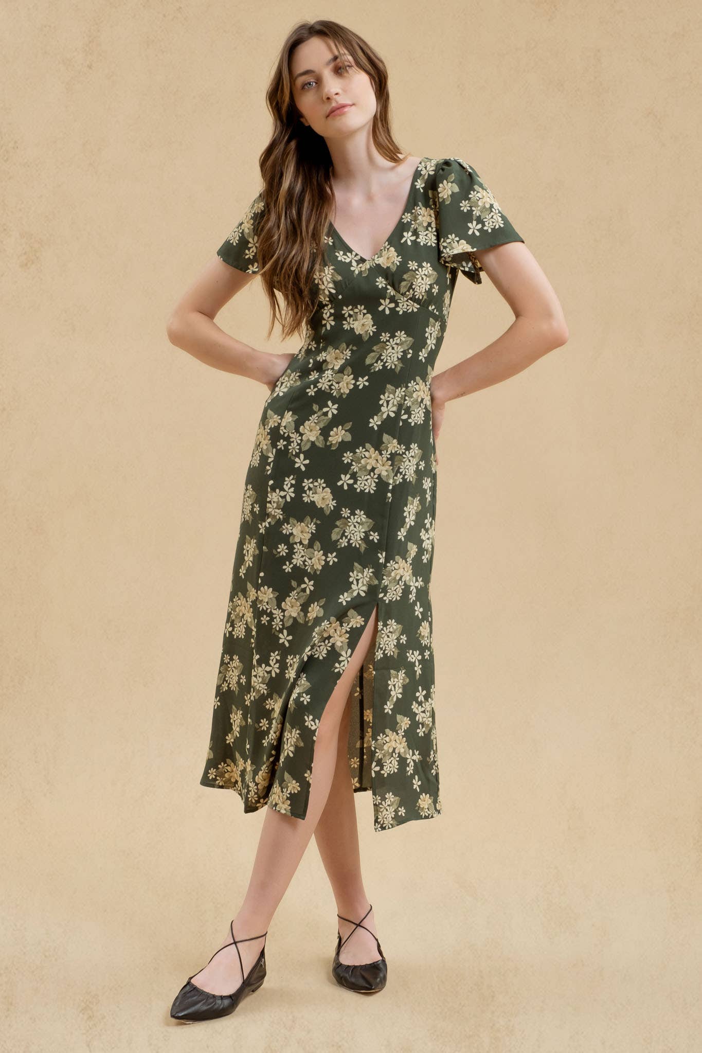 Alexandria Midi Dress