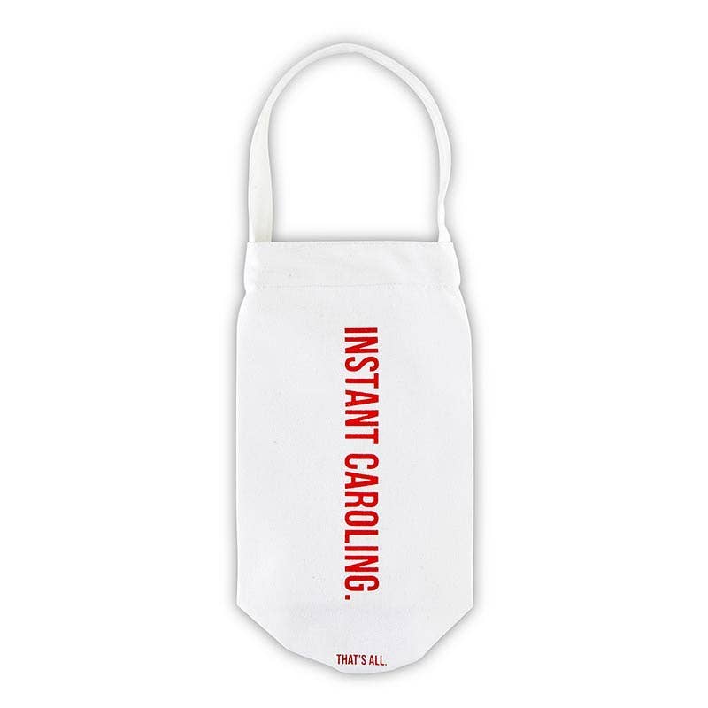 Instant Caroling Wine Bag