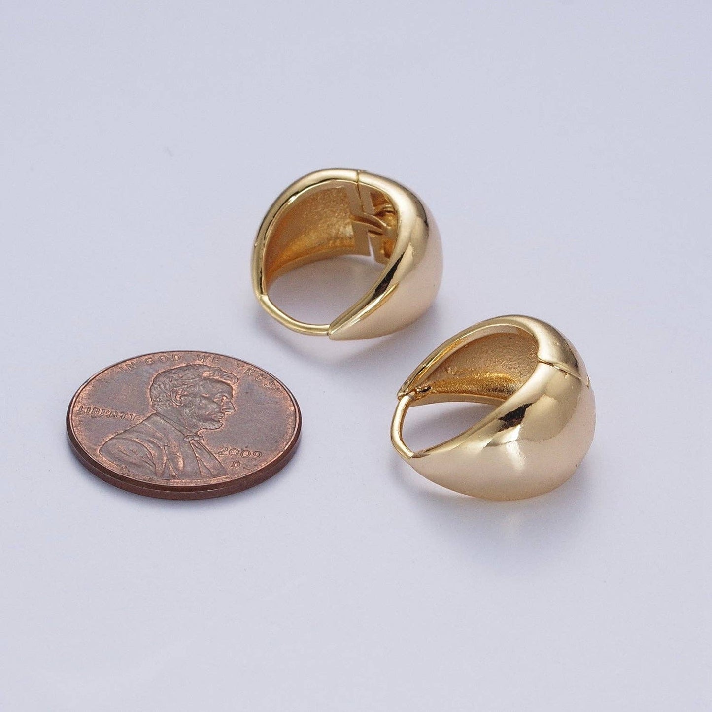 Bold Balance Hoop Earring