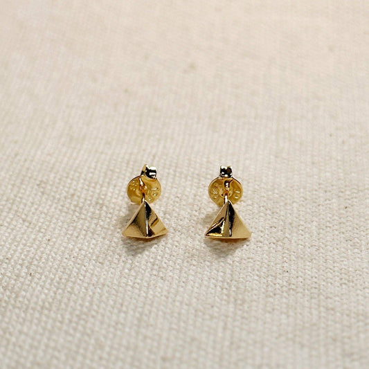 Mini Triangle Earring