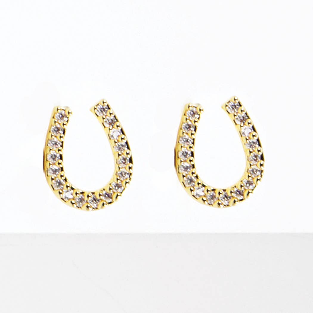 Off the Races Hoop Earring