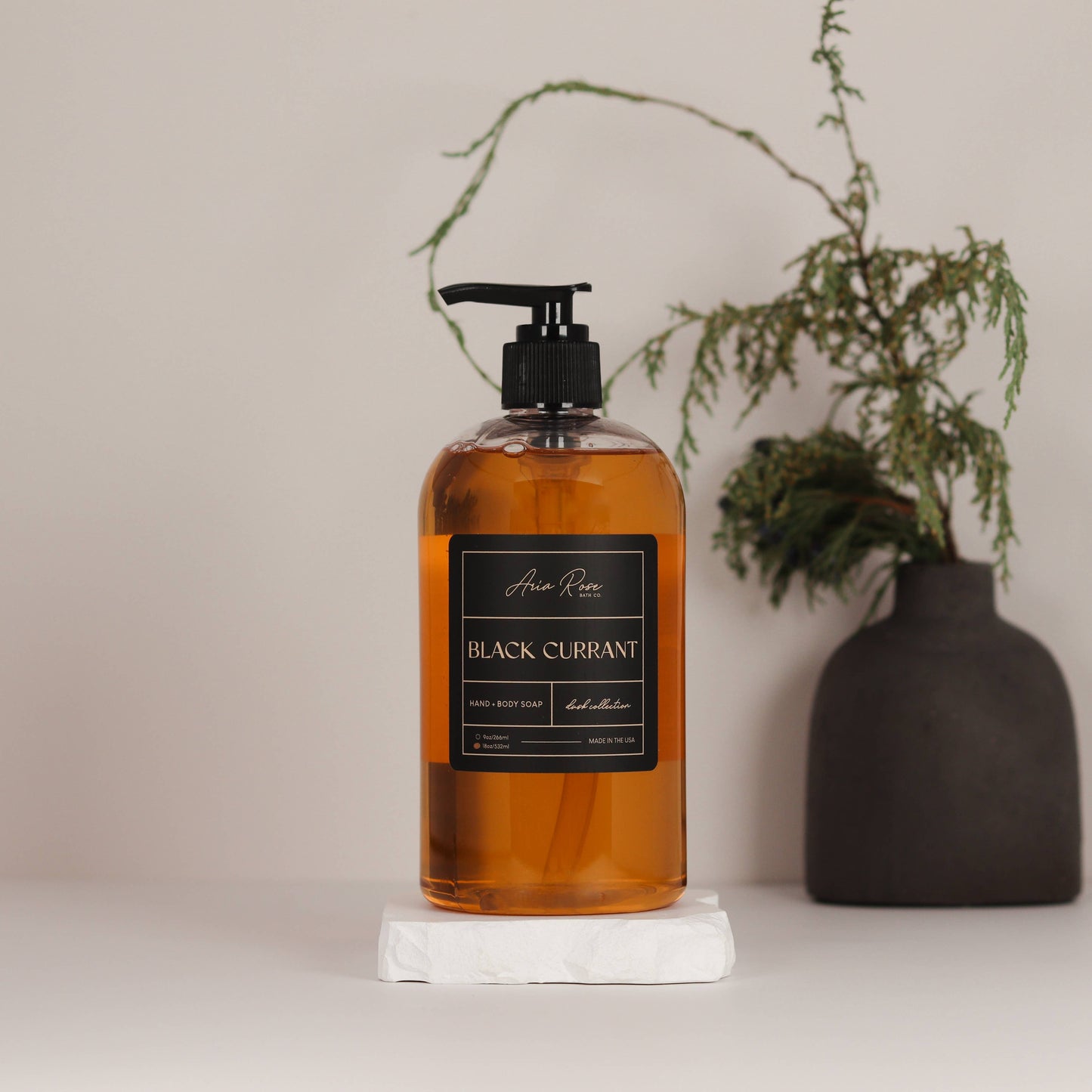 Black Currant Hand + Body Liquid Soap - Dusk Collection