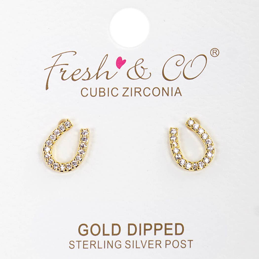 Off the Races Hoop Earring