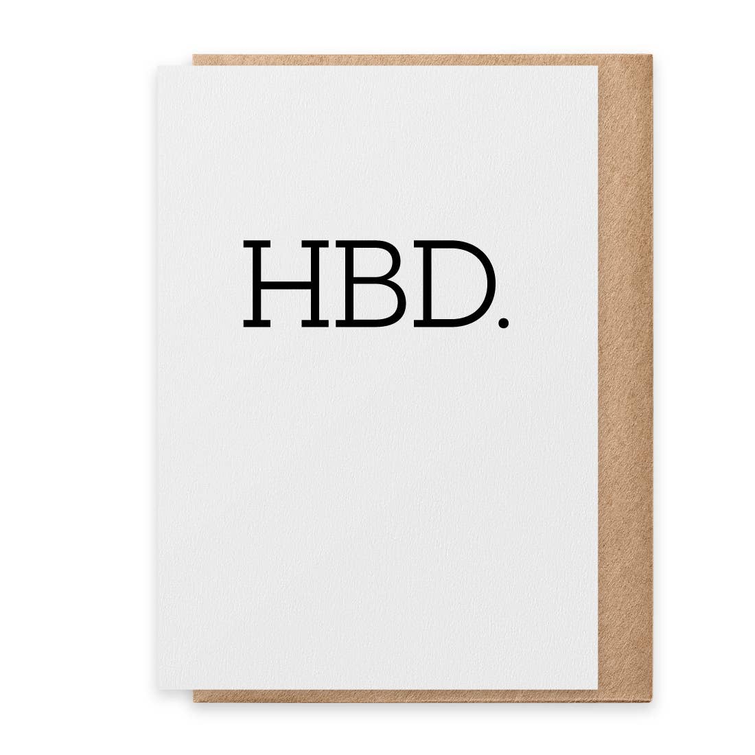 HBD - Greeting Card