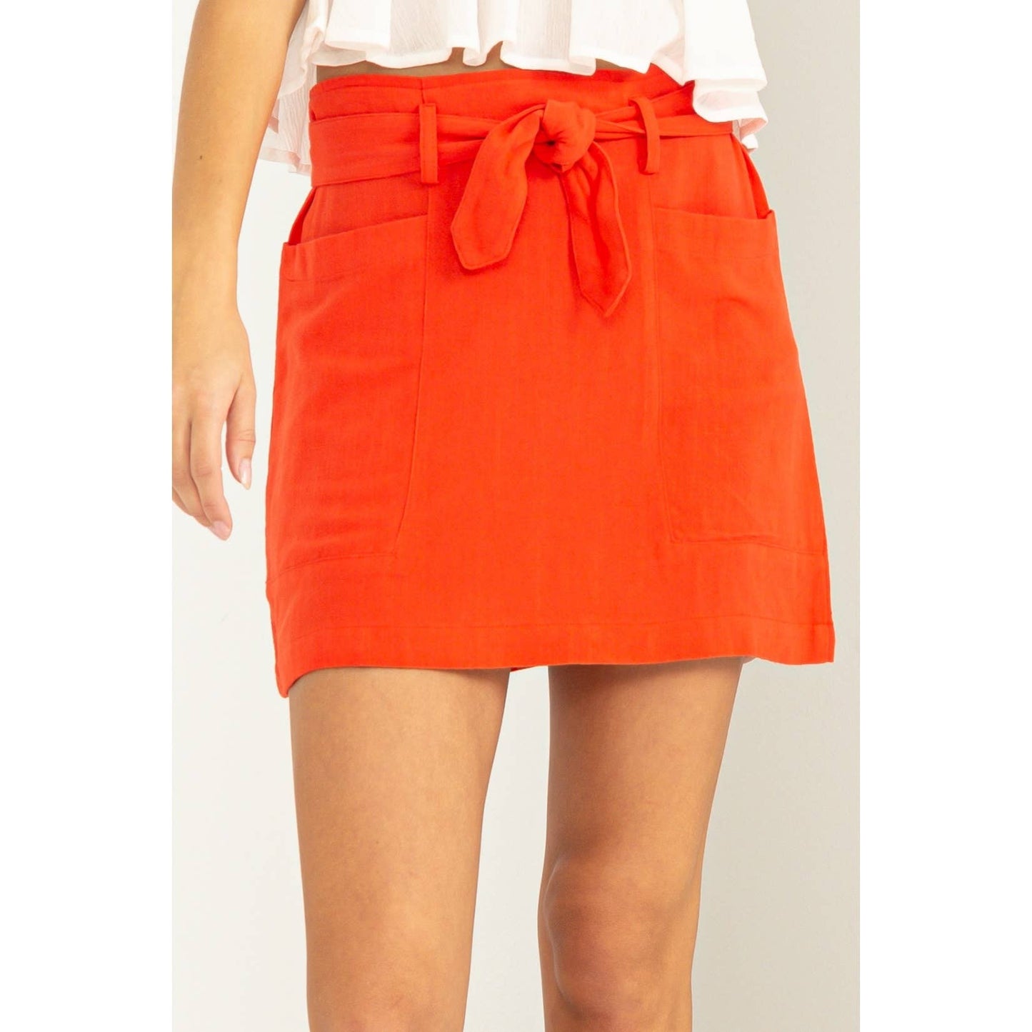 Knotty Mini Skirt