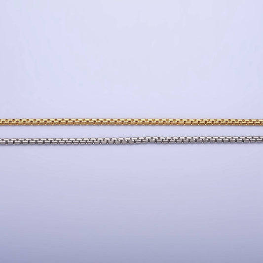 Petoskey Box Necklace