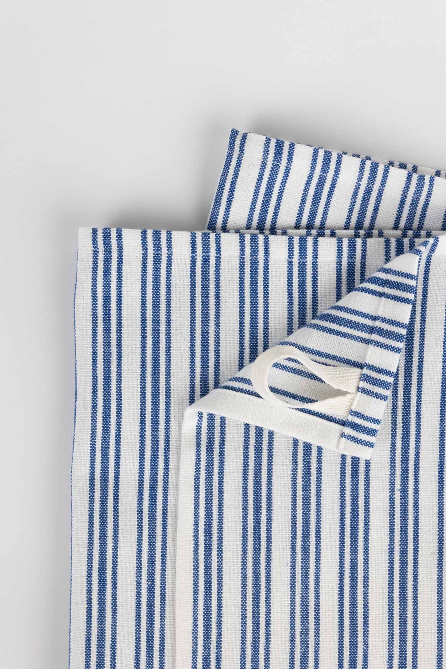 Blue White Tea Towel