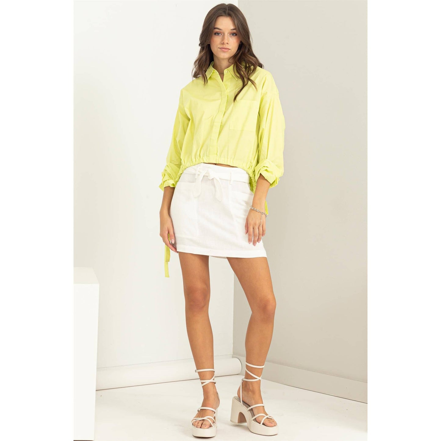 Knotty Mini Skirt