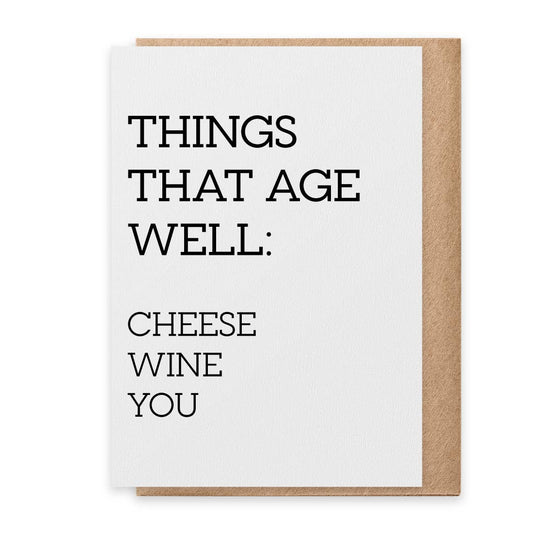 Age Well - Greeting Card