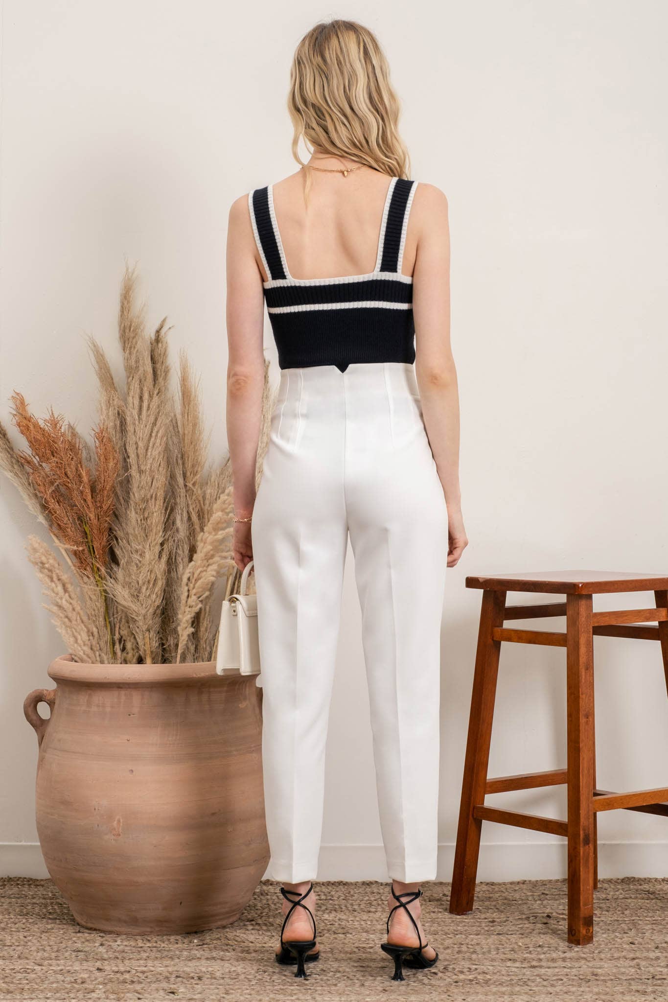Over the Line Knit Top