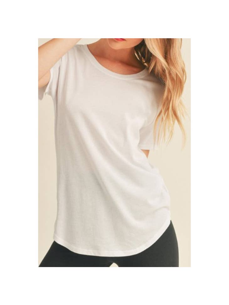 Basic Scoop Neck Top