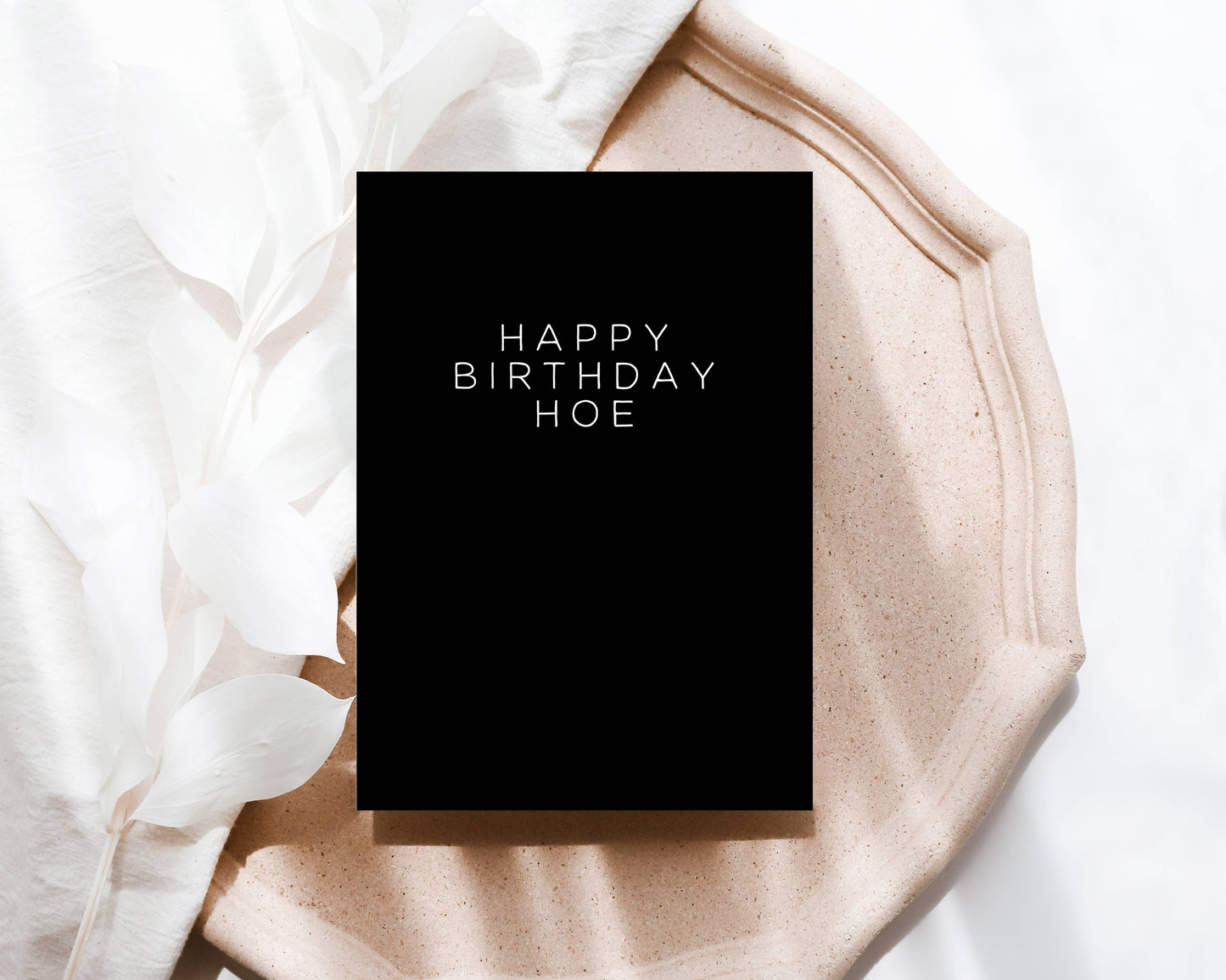 Happy Birthday Hoe
