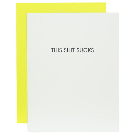 This S*** Sucks Sympathy Card