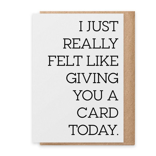 Giving Card