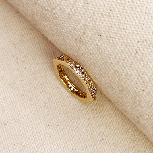 Faceted Ring
