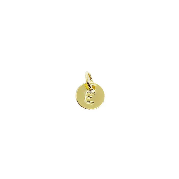 Tiny Initial Letter Charm