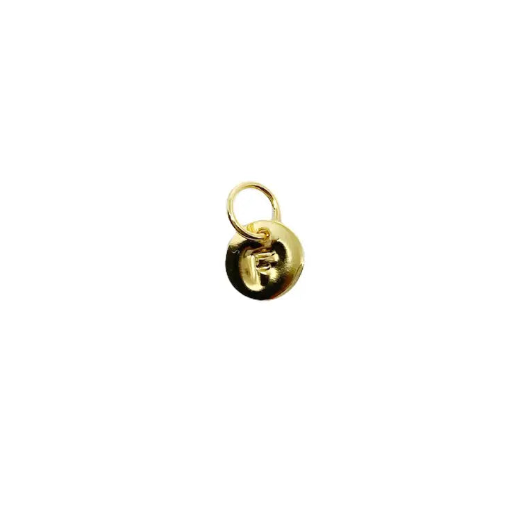 Tiny Initial Letter Charm