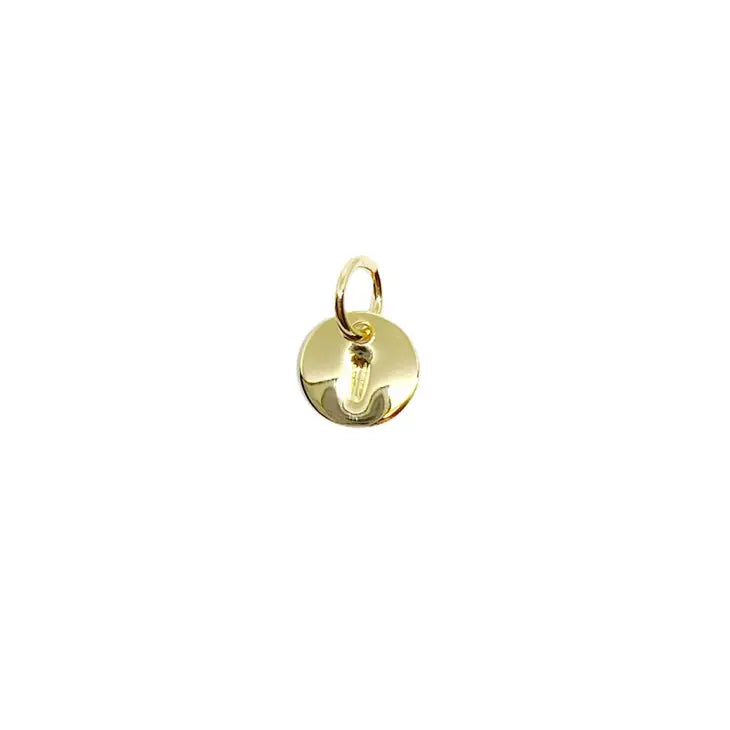 Tiny Initial Letter Charm