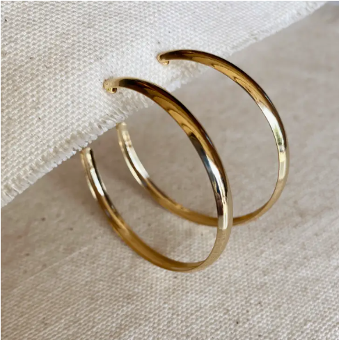 X Girl Boss Hoop Earring