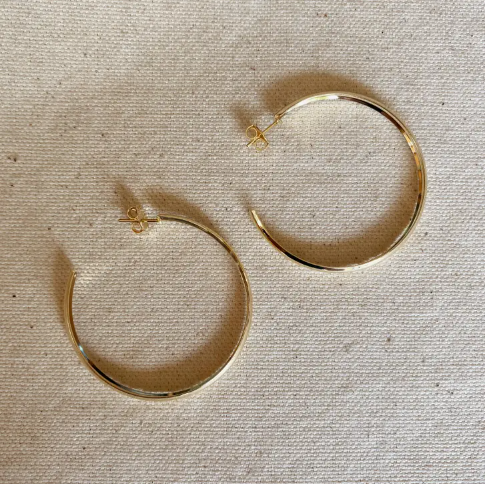 X Girl Boss Hoop Earring